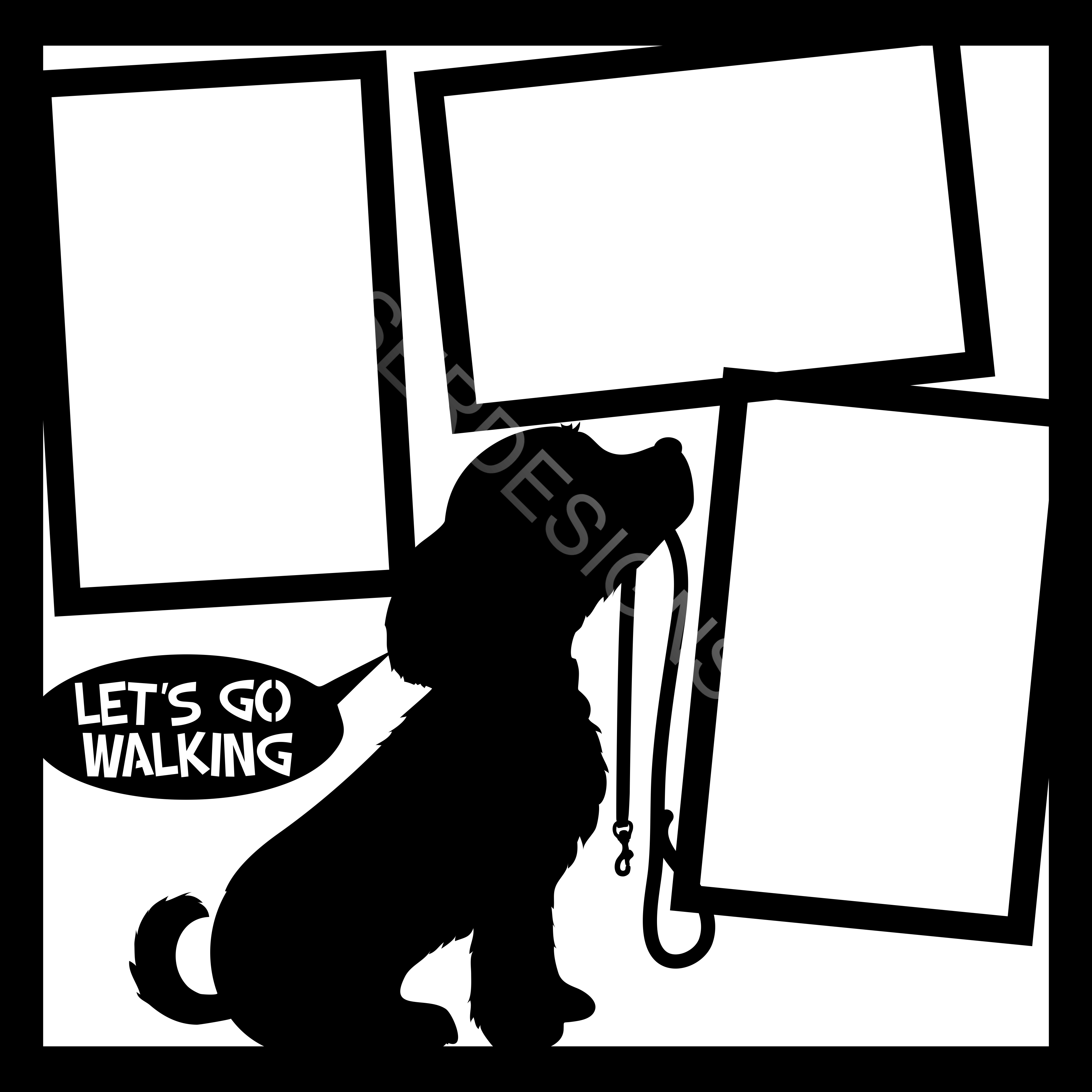 Let's Go Walking: EZ Laser Designs